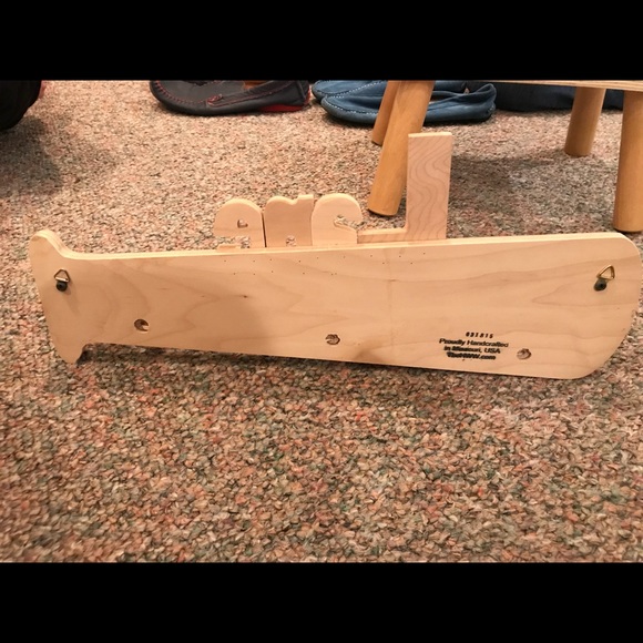 Personalized baby step stool and hanger - Picture 3 of 5